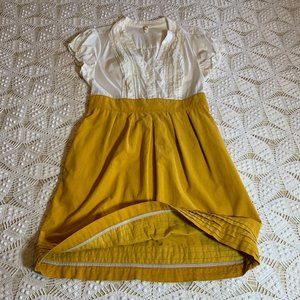 Anthropologie Maeve Short Sleeved Summer  Into Fall Dress
